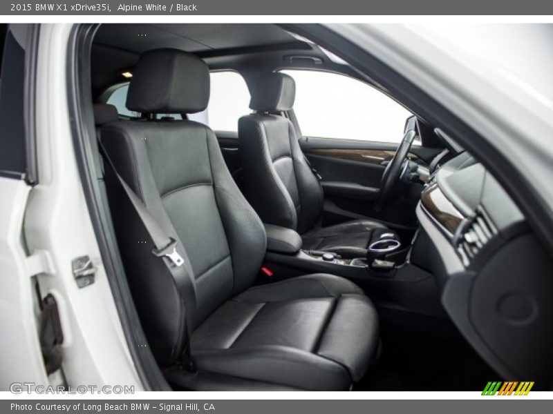 Alpine White / Black 2015 BMW X1 xDrive35i