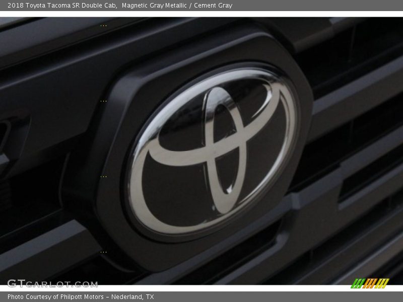 Magnetic Gray Metallic / Cement Gray 2018 Toyota Tacoma SR Double Cab