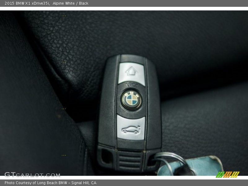 Alpine White / Black 2015 BMW X1 xDrive35i