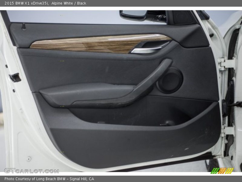 Alpine White / Black 2015 BMW X1 xDrive35i