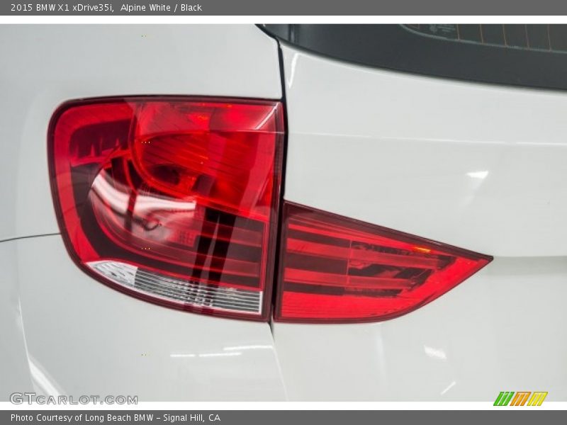 Alpine White / Black 2015 BMW X1 xDrive35i