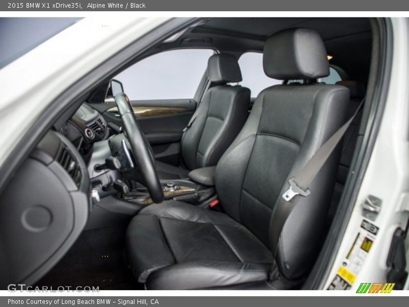 Alpine White / Black 2015 BMW X1 xDrive35i