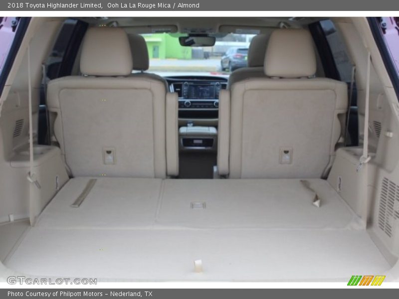 Ooh La La Rouge Mica / Almond 2018 Toyota Highlander Limited