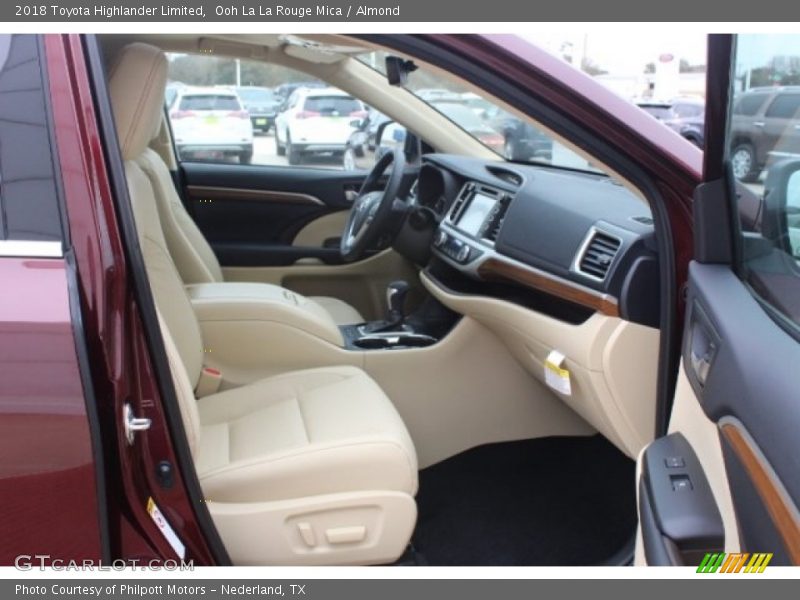 Ooh La La Rouge Mica / Almond 2018 Toyota Highlander Limited