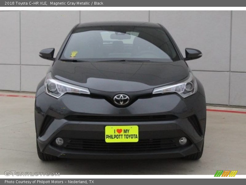 Magnetic Gray Metallic / Black 2018 Toyota C-HR XLE