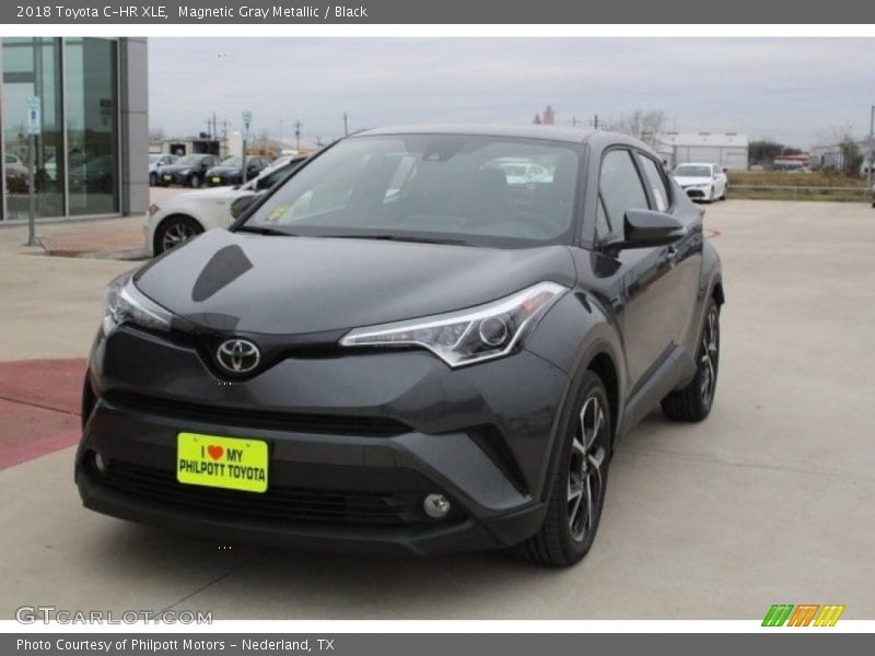 Magnetic Gray Metallic / Black 2018 Toyota C-HR XLE