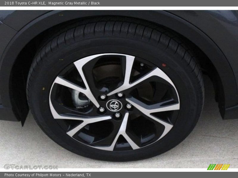 Magnetic Gray Metallic / Black 2018 Toyota C-HR XLE