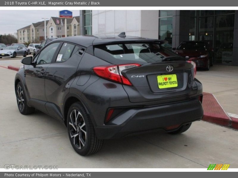 Magnetic Gray Metallic / Black 2018 Toyota C-HR XLE