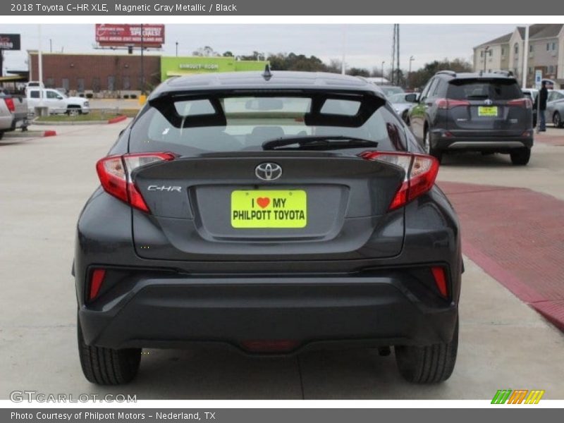 Magnetic Gray Metallic / Black 2018 Toyota C-HR XLE