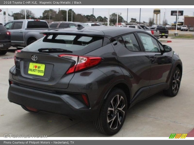 Magnetic Gray Metallic / Black 2018 Toyota C-HR XLE
