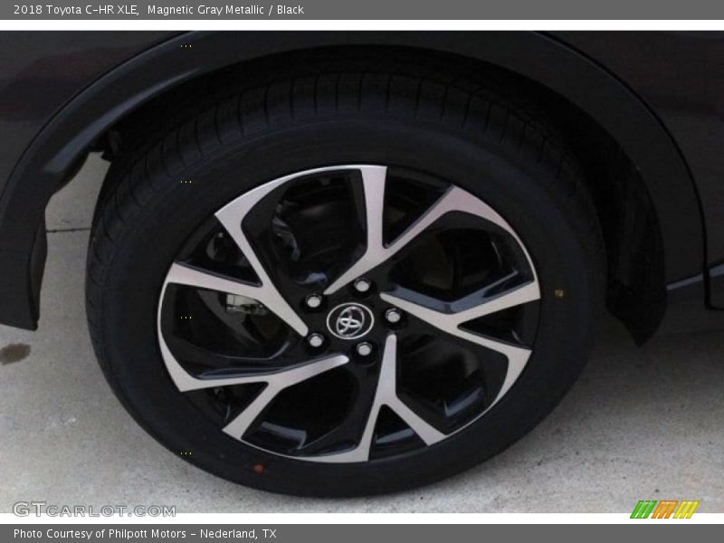Magnetic Gray Metallic / Black 2018 Toyota C-HR XLE