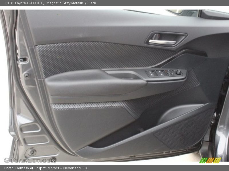 Magnetic Gray Metallic / Black 2018 Toyota C-HR XLE