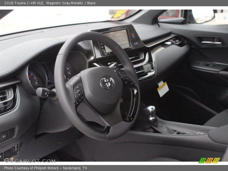 Magnetic Gray Metallic / Black 2018 Toyota C-HR XLE