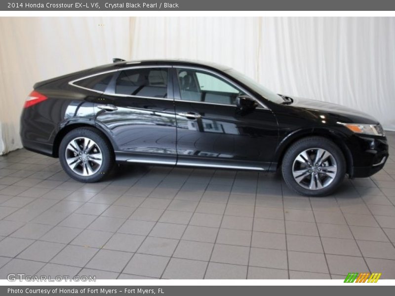 Crystal Black Pearl / Black 2014 Honda Crosstour EX-L V6