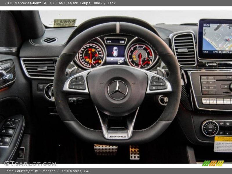 Black / Black 2018 Mercedes-Benz GLE 63 S AMG 4Matic Coupe