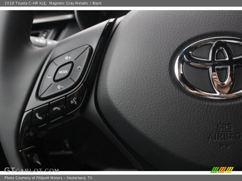 Magnetic Gray Metallic / Black 2018 Toyota C-HR XLE