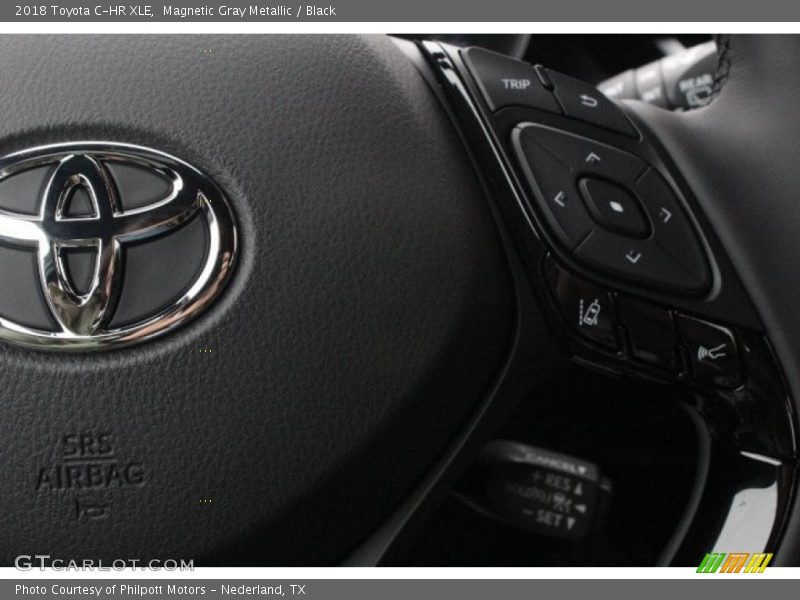 Magnetic Gray Metallic / Black 2018 Toyota C-HR XLE
