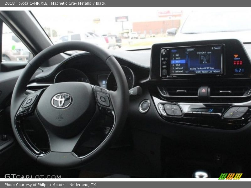 Magnetic Gray Metallic / Black 2018 Toyota C-HR XLE