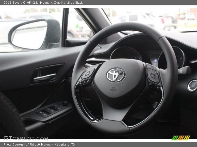 Magnetic Gray Metallic / Black 2018 Toyota C-HR XLE