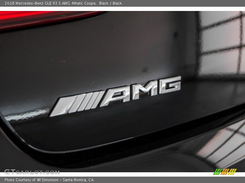 Black / Black 2018 Mercedes-Benz GLE 63 S AMG 4Matic Coupe