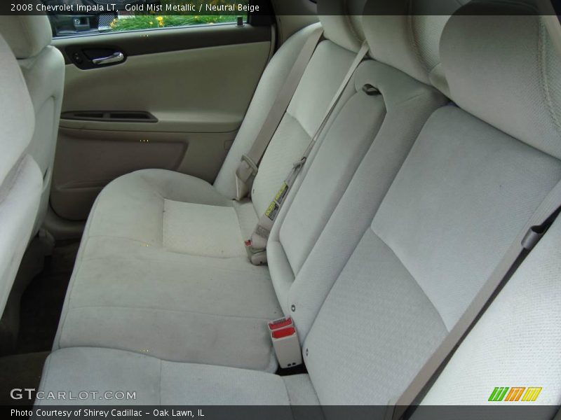 Gold Mist Metallic / Neutral Beige 2008 Chevrolet Impala LT