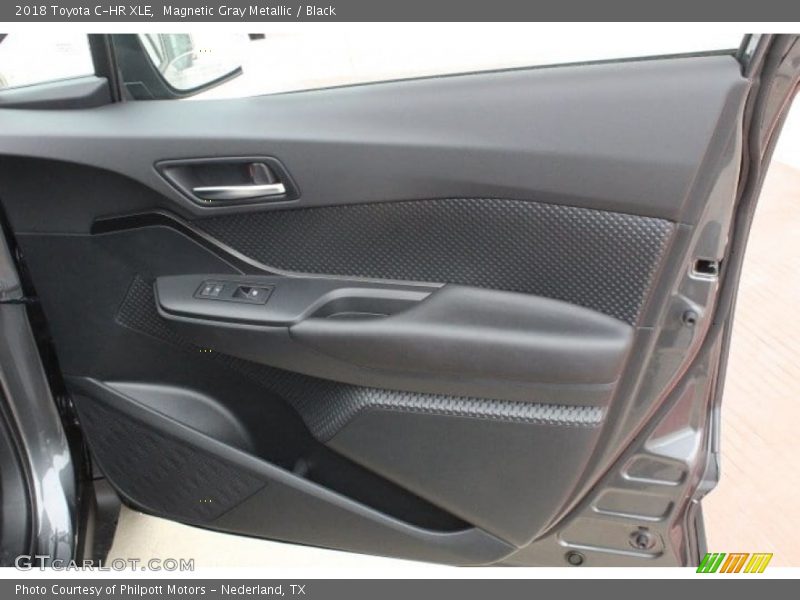 Magnetic Gray Metallic / Black 2018 Toyota C-HR XLE