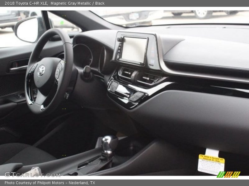 Magnetic Gray Metallic / Black 2018 Toyota C-HR XLE