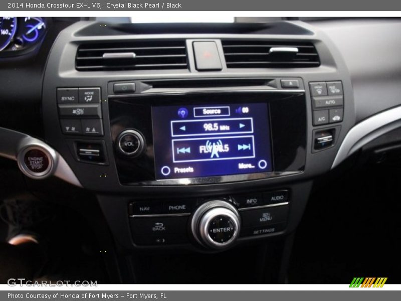Crystal Black Pearl / Black 2014 Honda Crosstour EX-L V6