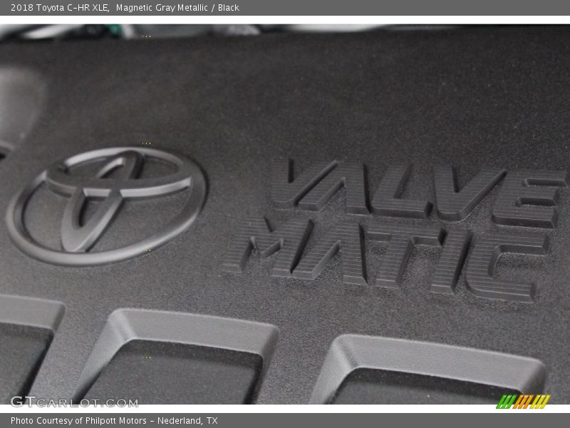 Magnetic Gray Metallic / Black 2018 Toyota C-HR XLE