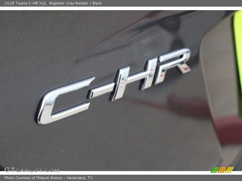Magnetic Gray Metallic / Black 2018 Toyota C-HR XLE