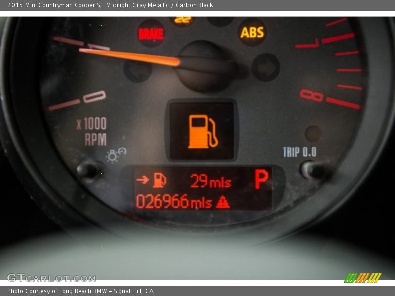 Midnight Gray Metallic / Carbon Black 2015 Mini Countryman Cooper S