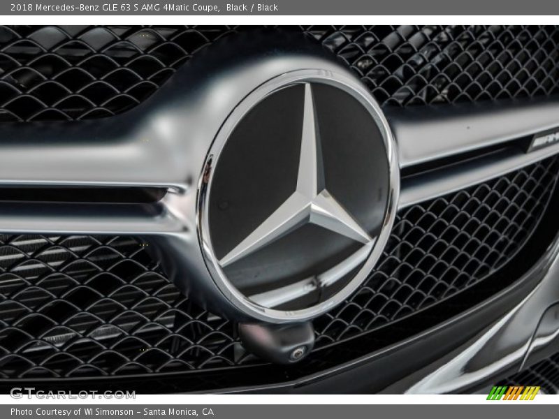 Black / Black 2018 Mercedes-Benz GLE 63 S AMG 4Matic Coupe