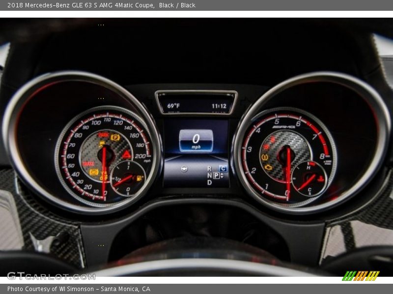 Black / Black 2018 Mercedes-Benz GLE 63 S AMG 4Matic Coupe