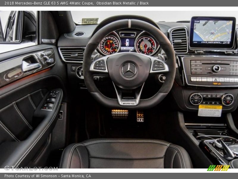 Dashboard of 2018 GLE 63 S AMG 4Matic Coupe
