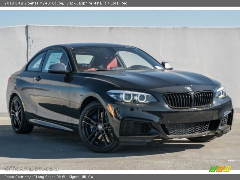 Front 3/4 View of 2018 2 Series M240i Coupe