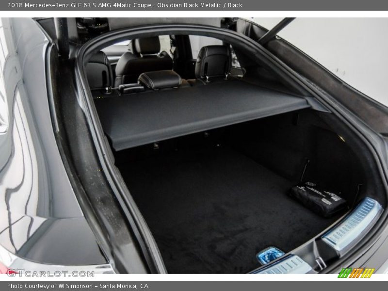  2018 GLE 63 S AMG 4Matic Coupe Trunk