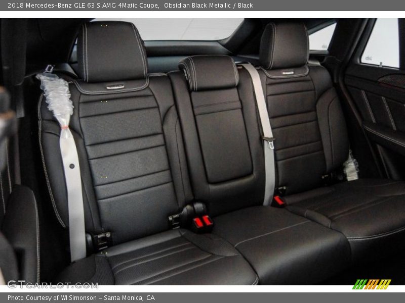 Rear Seat of 2018 GLE 63 S AMG 4Matic Coupe