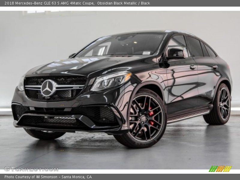  2018 GLE 63 S AMG 4Matic Coupe Obsidian Black Metallic