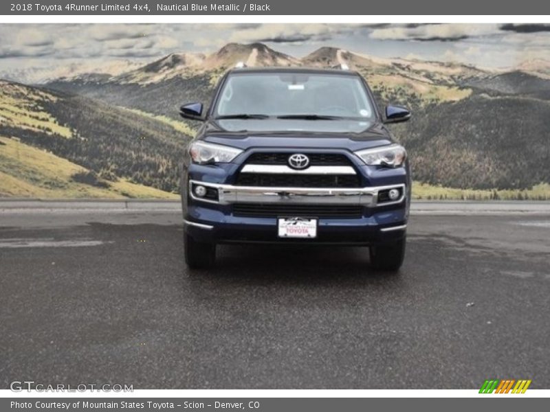 Nautical Blue Metallic / Black 2018 Toyota 4Runner Limited 4x4