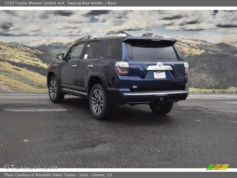 Nautical Blue Metallic / Black 2018 Toyota 4Runner Limited 4x4
