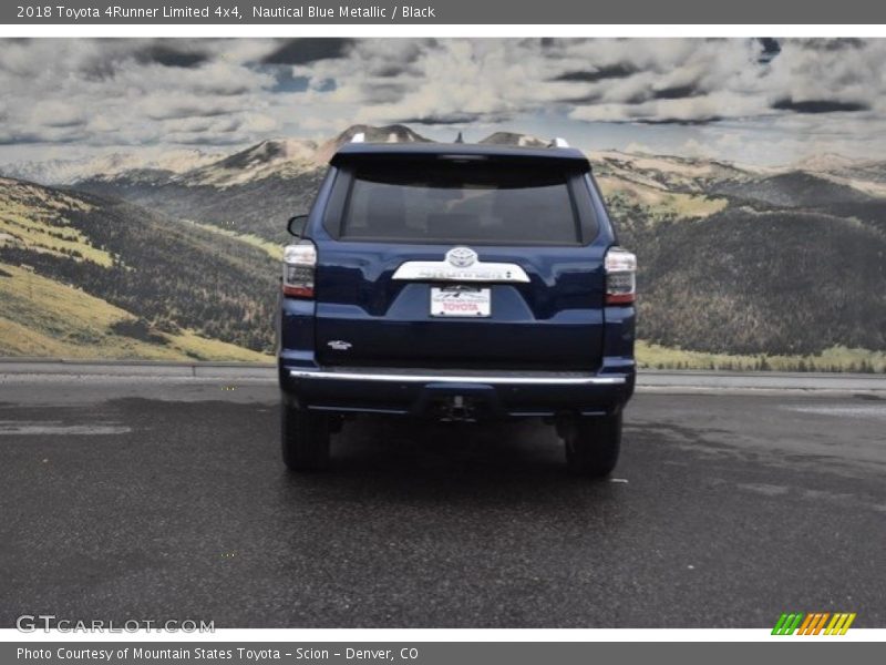 Nautical Blue Metallic / Black 2018 Toyota 4Runner Limited 4x4