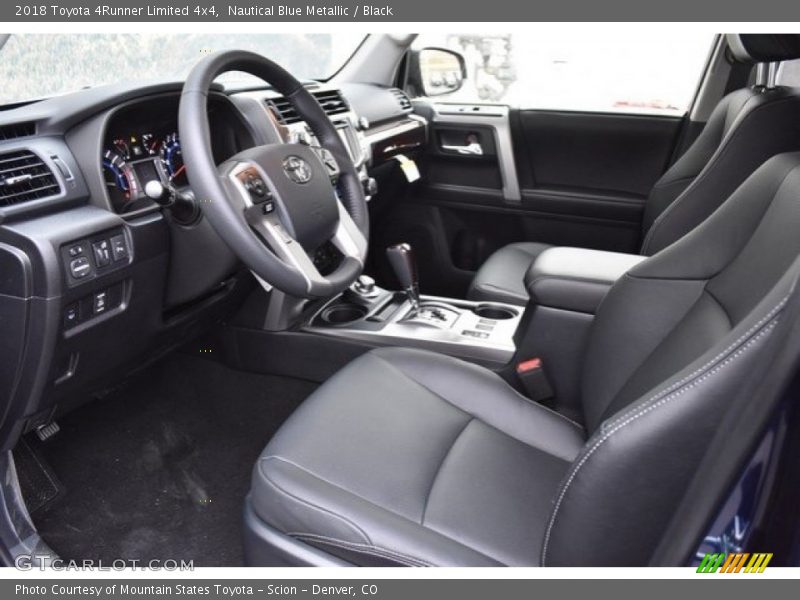 Nautical Blue Metallic / Black 2018 Toyota 4Runner Limited 4x4