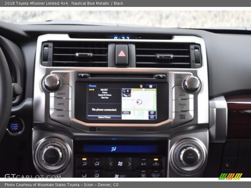 Nautical Blue Metallic / Black 2018 Toyota 4Runner Limited 4x4