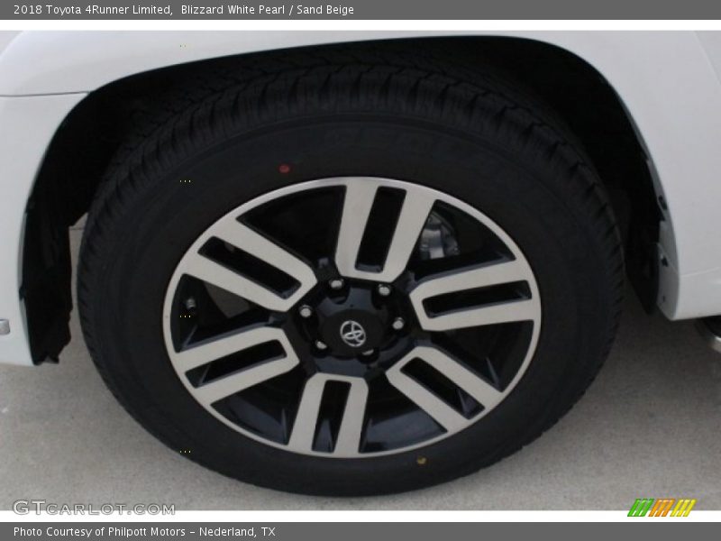 Blizzard White Pearl / Sand Beige 2018 Toyota 4Runner Limited