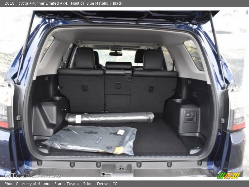 Nautical Blue Metallic / Black 2018 Toyota 4Runner Limited 4x4