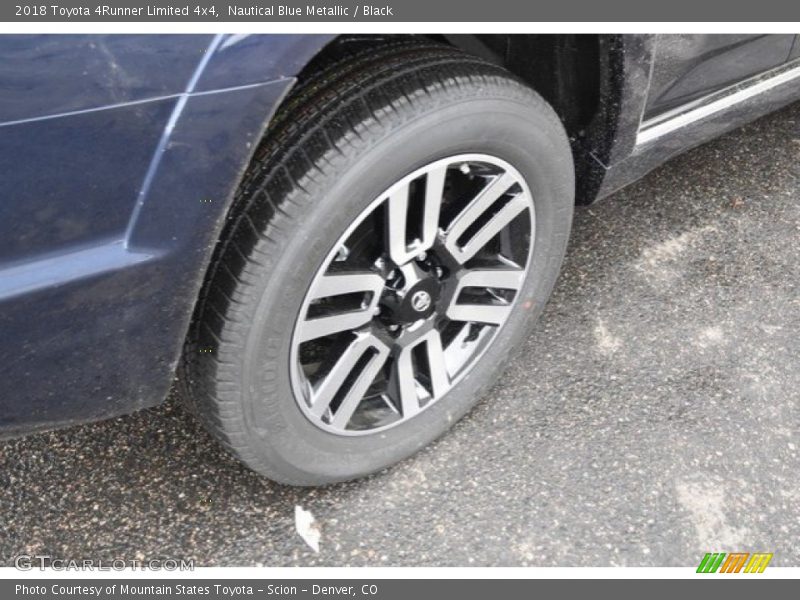 Nautical Blue Metallic / Black 2018 Toyota 4Runner Limited 4x4