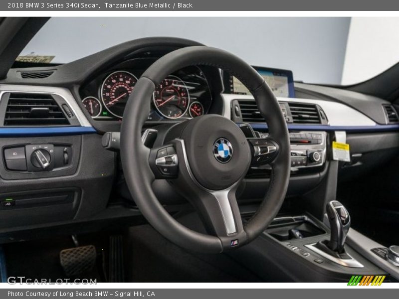Dashboard of 2018 3 Series 340i Sedan