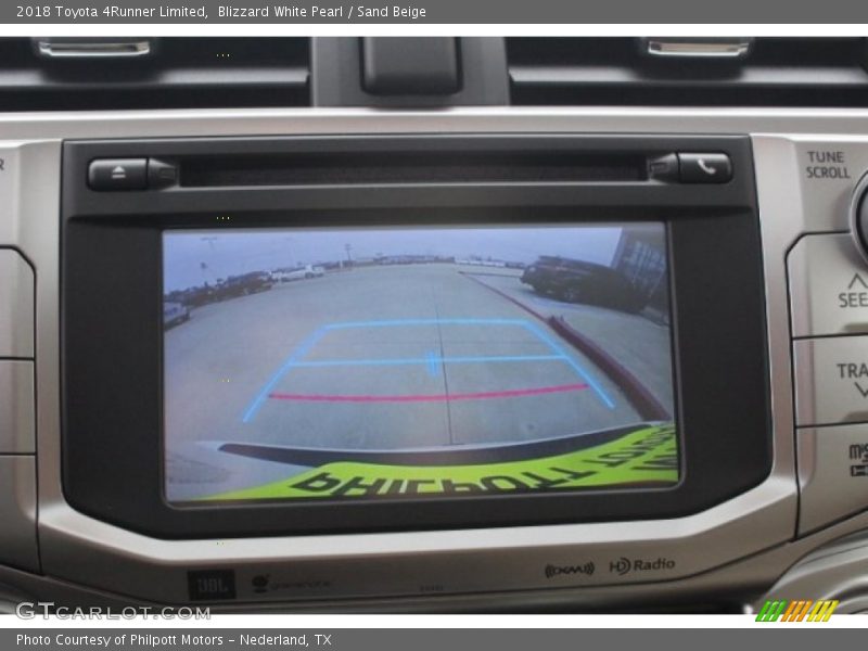 Blizzard White Pearl / Sand Beige 2018 Toyota 4Runner Limited