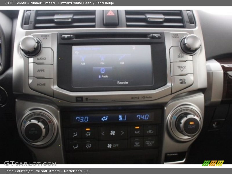 Blizzard White Pearl / Sand Beige 2018 Toyota 4Runner Limited