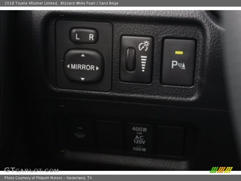 Blizzard White Pearl / Sand Beige 2018 Toyota 4Runner Limited